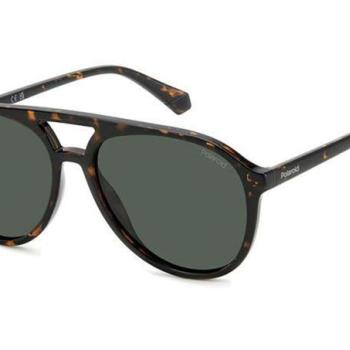 Polaroid PLD4162/S 086/UC Polarized ONE SIZE (56) Havana Unisex Napszemüvegek kép