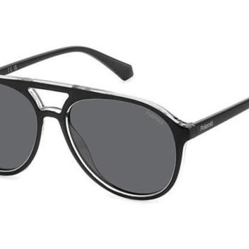 Polaroid PLD4162/S 7C5/M9 Polarized ONE SIZE (56) Fekete Unisex Napszemüvegek kép