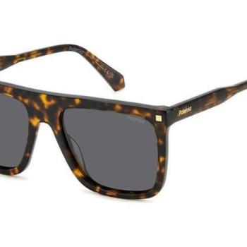 Polaroid PLD4166/S/X 086/M9 Polarized ONE SIZE (56) Havana Női Napszemüvegek kép