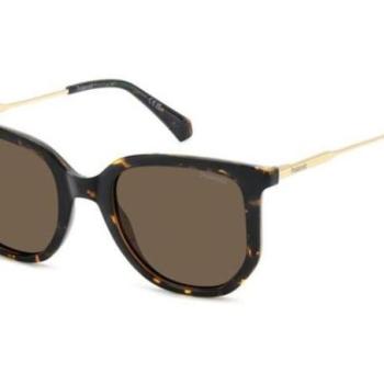 Polaroid PLD4185/S/X 086/SP Polarized ONE SIZE (51) Havana Férfi Napszemüvegek kép