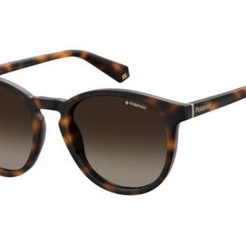 Polaroid PLD6098/S 086/LA Polarized ONE SIZE (51) Havana Unisex Napszemüvegek kép