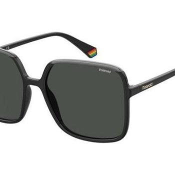 Polaroid PLD6128/S 08A/M9 Polarized ONE SIZE (59) Fekete Férfi Napszemüvegek kép