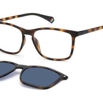 Polaroid PLD6139/CS 086/C3 Polarized ONE SIZE (55) Havana Női Dioptriás szemüvegek kép