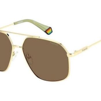 Polaroid PLD6173/S J5G/SP Polarized ONE SIZE (58) Arany Unisex Napszemüvegek kép