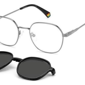 Polaroid PLD6184/CS V81/M9 Polarized ONE SIZE (51) Ezüst Unisex Dioptriás szemüvegek kép