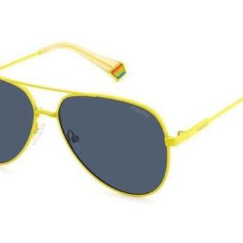 Polaroid PLD6187/S 40G/C3 Polarized ONE SIZE (60) Sárga Unisex Napszemüvegek kép