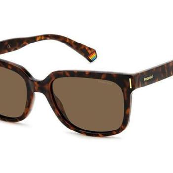 Polaroid PLD6191/S 086/SP Polarized ONE SIZE (54) Havana Unisex Napszemüvegek kép