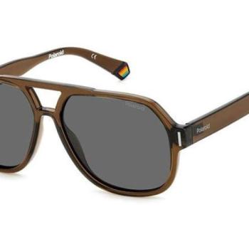 Polaroid PLD6193/S 09Q/M9 Polarized ONE SIZE (57) Barna Unisex Napszemüvegek kép