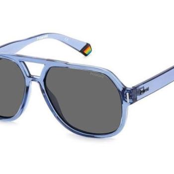 Polaroid PLD6193/S PJP/M9 Polarized ONE SIZE (57) Kék Unisex Napszemüvegek kép