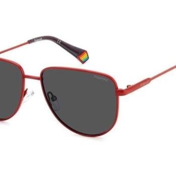 Polaroid PLD6196/S/X 0Z3/M9 Polarized ONE SIZE (56) Vörös Unisex Napszemüvegek kép