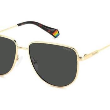 Polaroid PLD6196/S/X J5G/M9 Polarized ONE SIZE (56) Arany Unisex Napszemüvegek kép