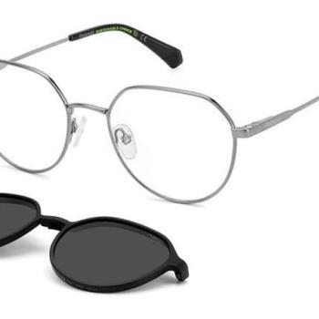 Polaroid PLD6204/CS V81/M9 Polarized ONE SIZE (54) Ezüst Unisex Dioptriás szemüvegek kép