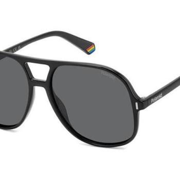Polaroid PLD6217/S 807/M9 Polarized ONE SIZE (57) Fekete Unisex Napszemüvegek kép