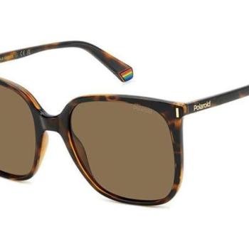 Polaroid PLD6218/S 086/SP Polarized ONE SIZE (56) Havana Férfi Napszemüvegek kép