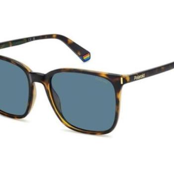 Polaroid PLD6226/S 086/C3 Polarized ONE SIZE (54) Havana Férfi Napszemüvegek kép