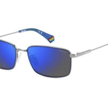 Polaroid PLD6227/S/X V84/5X Polarized ONE SIZE (56) Ezüst Unisex Napszemüvegek kép