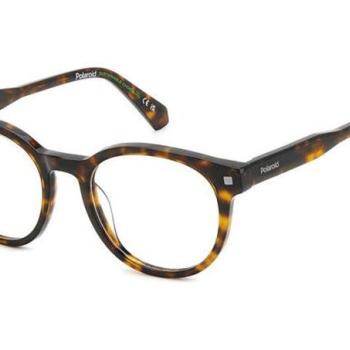 Polaroid PLDD519 086 ONE SIZE (50) Havana Unisex Dioptriás szemüvegek kép