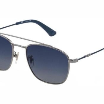 Police Origins Lite 2 SPL996E 509P Polarized ONE SIZE (55) Ezüst Unisex Napszemüvegek kép