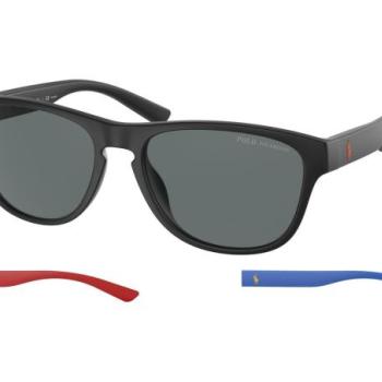 Polo Ralph Lauren PH4180U 537581 Polarized ONE SIZE (56) Fekete Unisex Napszemüvegek kép