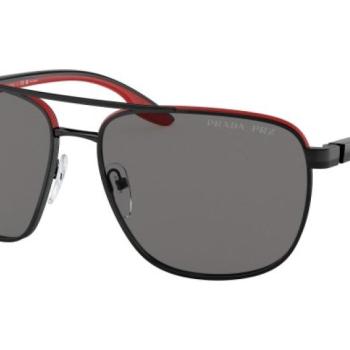 Prada Linea Rossa PS50YS 19G02G Polarized ONE SIZE (62) Fekete Női Napszemüvegek kép