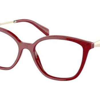 Prada PR02ZV 15D1O1 L (54) Vörös Férfi Dioptriás szemüvegek kép