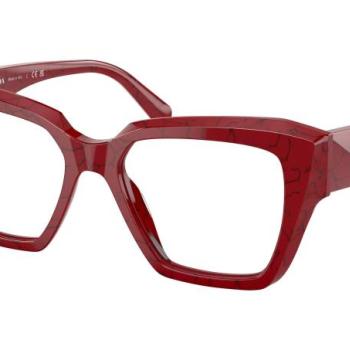 Prada PR09ZV 15D1O1 L (51) Vörös Férfi Dioptriás szemüvegek kép