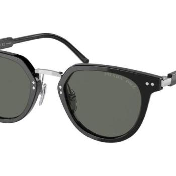 Prada PR17YS 1AB03R Polarized ONE SIZE (49) Fekete Női Napszemüvegek kép
