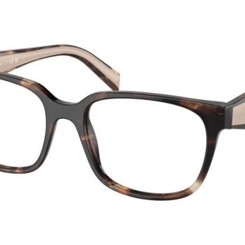 Prada PR17ZV 07R1O1 M (52) Havana Férfi Dioptriás szemüvegek kép