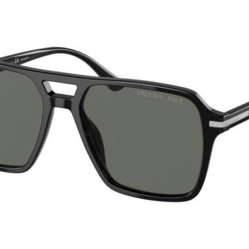 Prada PR20YS 1AB03R Polarized ONE SIZE (55) Fekete Női Napszemüvegek kép