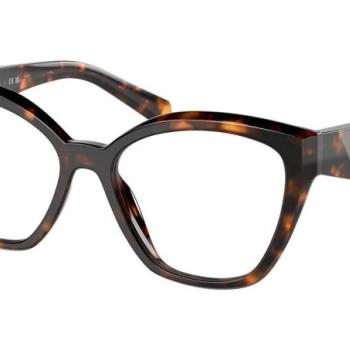 Prada PR20ZV 14L1O1 M (52) Havana Férfi Dioptriás szemüvegek kép