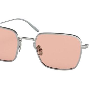 Prada PR54WS 05Q03F ONE SIZE (52) Ezüst Férfi Napszemüvegek kép