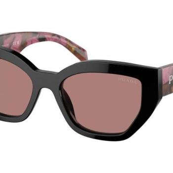 Prada PRA09S 12O10D ONE SIZE (53) Fekete Férfi Napszemüvegek kép