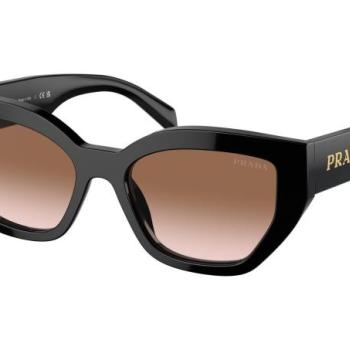 Prada PRA09S 1AB0A6 ONE SIZE (53) Fekete Férfi Napszemüvegek kép