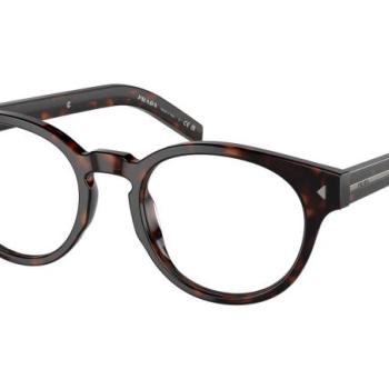 Prada PRA14V 17N1O1 L (52) Havana Női Dioptriás szemüvegek kép