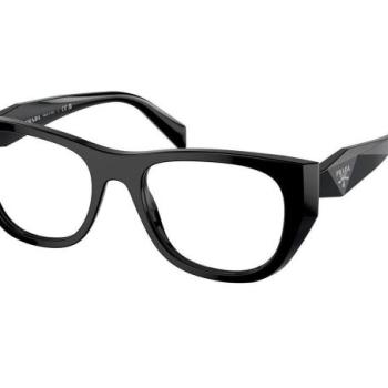 Prada PRA18V 16K1O1 L (52) Fekete Férfi Dioptriás szemüvegek kép