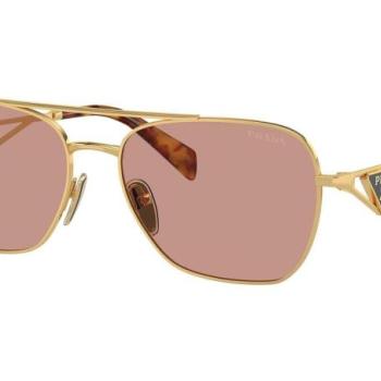 Prada PRA50S 5AK08M ONE SIZE (59) Arany Férfi Napszemüvegek kép
