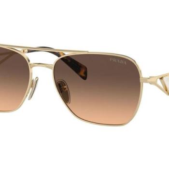 Prada PRA50S ZVN50C ONE SIZE (59) Arany Férfi Napszemüvegek kép