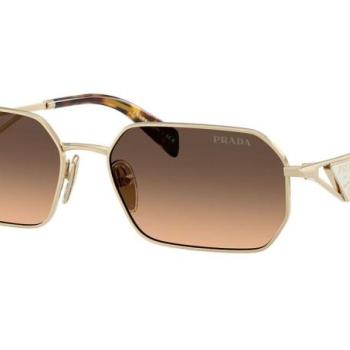 Prada PRA51S ZVN50C ONE SIZE (58) Arany Férfi Napszemüvegek kép