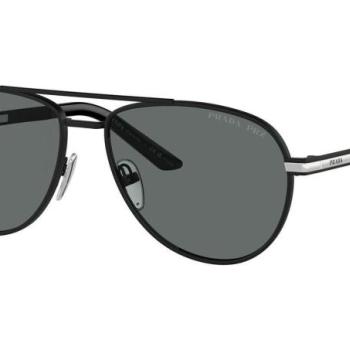 Prada PRA54S 1BO5Z1 Polarized ONE SIZE (60) Fekete Női Napszemüvegek kép