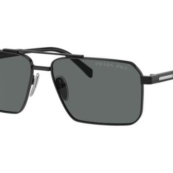 Prada PRA57S 1AB5Z1 Polarized L (61) Fekete Női Napszemüvegek kép