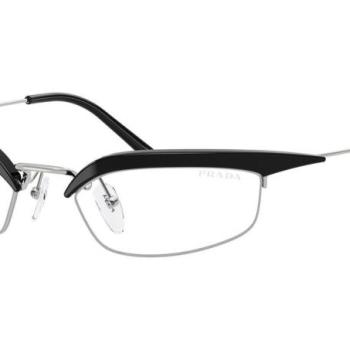 Prada PRB50S TZM08N blue-light [non-prescription] ONE SIZE (52) Ezüst Férfi Napszemüvegek kép
