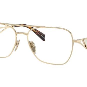 Prada PRB50V ZVN1O1 M (57) Arany Férfi Dioptriás szemüvegek kép