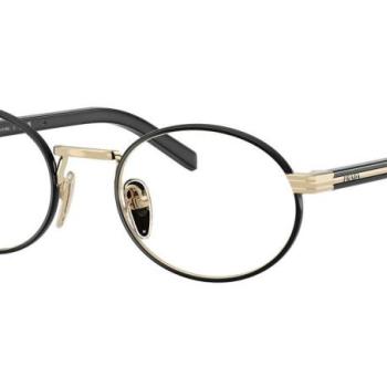 Prada PRB55V AAV1O1 L (52) Fekete Férfi Dioptriás szemüvegek kép