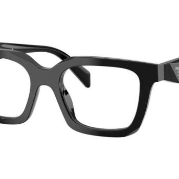 Prada PRC08V 16K1O1 L (52) Fekete Férfi Dioptriás szemüvegek kép
