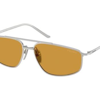 Prada PRC51S 1BC50P ONE SIZE (58) Ezüst Férfi Napszemüvegek kép