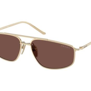 Prada PRC51S ZVN80T ONE SIZE (58) Arany Férfi Napszemüvegek kép