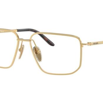 Prada PRC52V 5AK1O1 M (53) Arany Férfi Dioptriás szemüvegek kép
