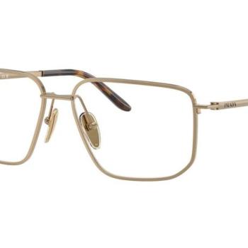 Prada PRC52V 7OE1O1 M (53) Barna Férfi Dioptriás szemüvegek kép