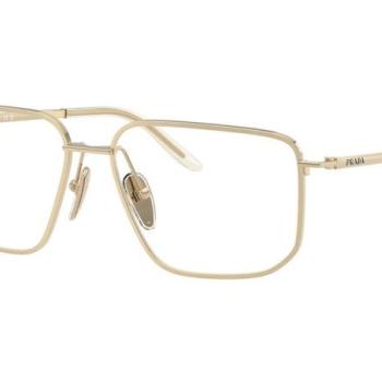 Prada PRC52V ZVN1O1 M (53) Arany Férfi Dioptriás szemüvegek kép