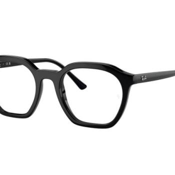 Ray-Ban Alice RX7238 2000 L (52) Fekete Unisex Dioptriás szemüvegek kép